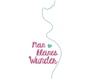 Stickdatei - Mami Silhouette